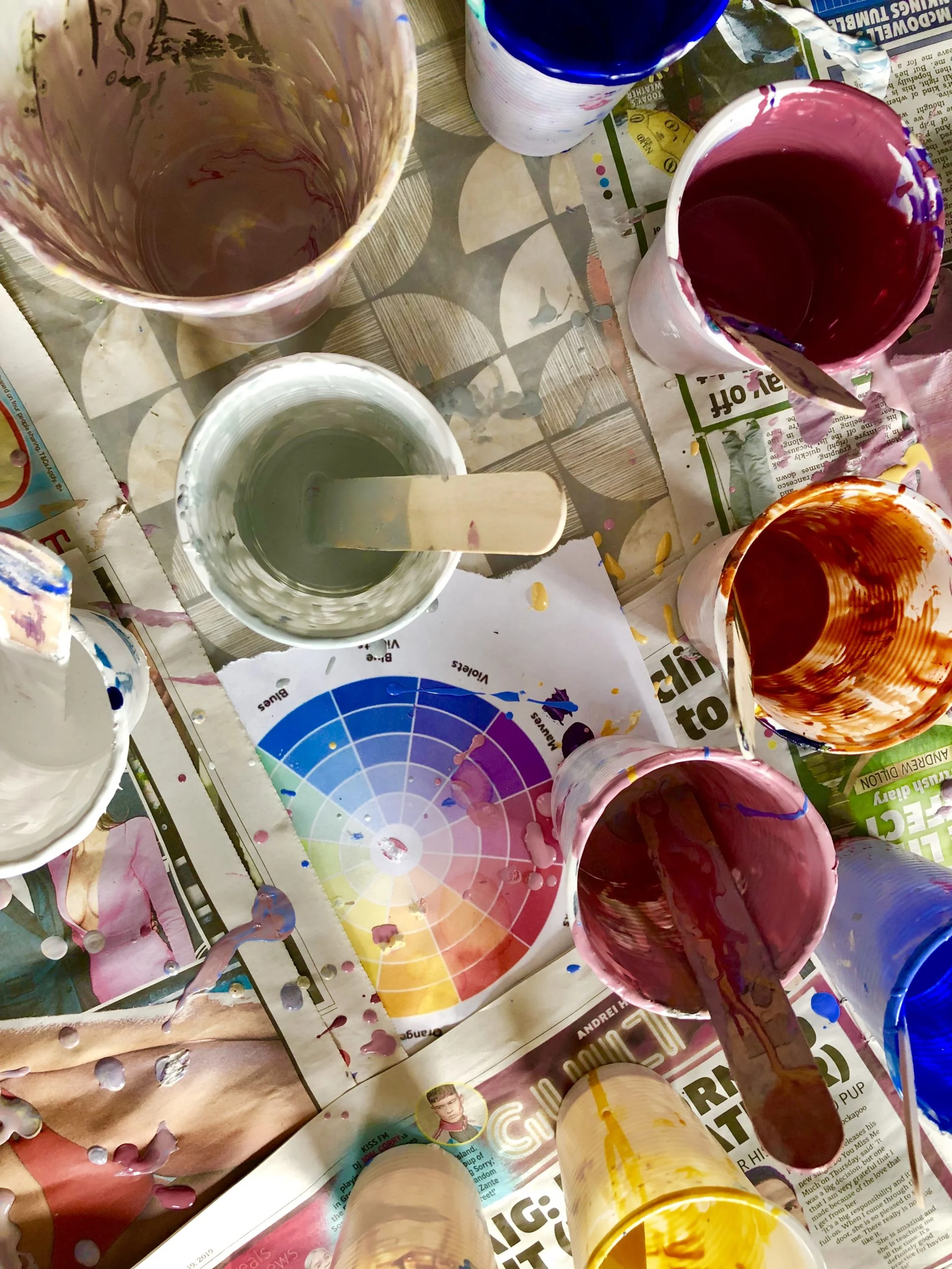 Mixing Colours The print Mine Mixing Colours The print Mine