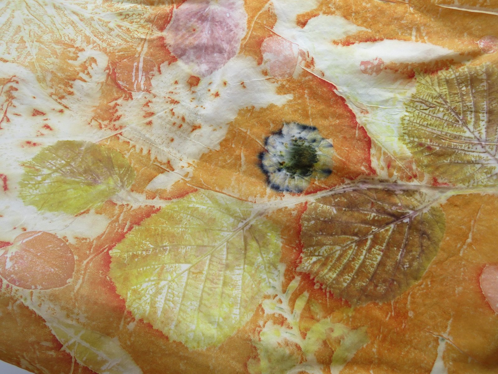 Orange and Lemons on Silk The Print Mine